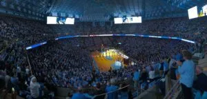 dean smith center capacity
