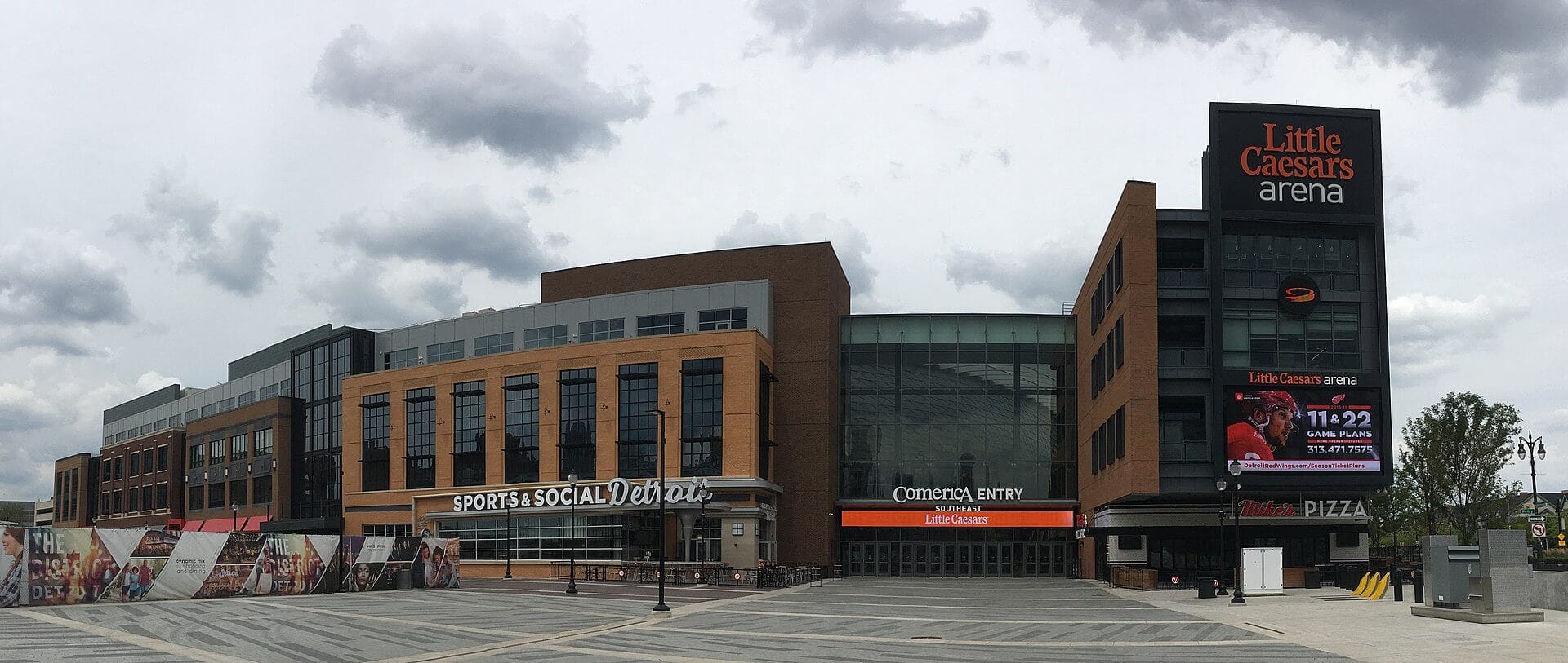little caesars arena capacity