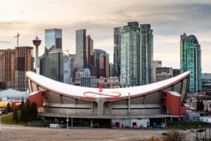 saddledome capacity