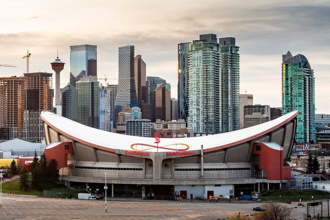 saddledome capacity