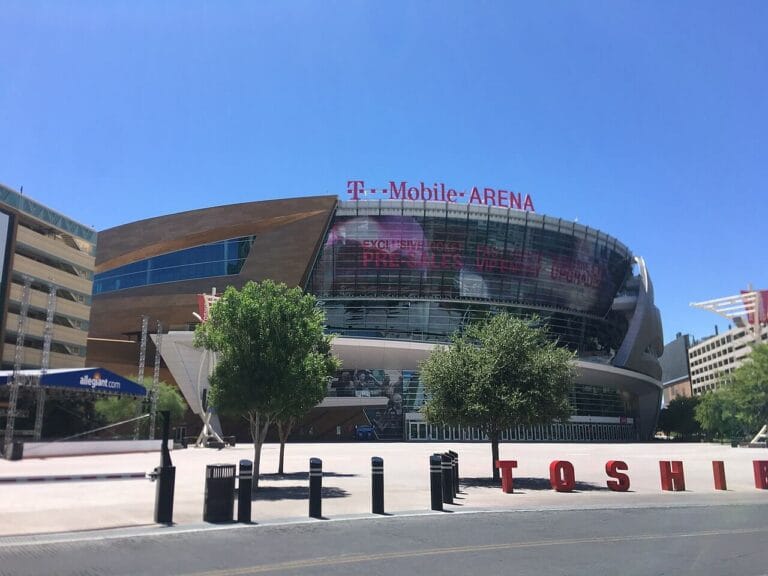 t-mobile arena capacity