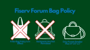 Fiserv Forum Bag Policy