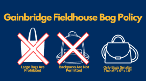 Gainbridge Fieldhouse Bag Policy