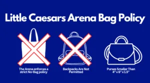 Little Caesars Arena Bag Policy