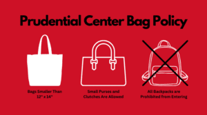Prudential Center Bag Policy