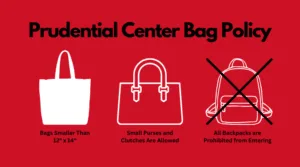 Prudential Center Bag Policy