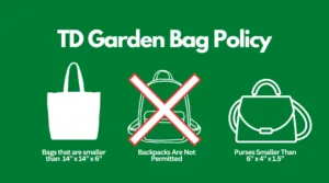 TD Garden Bag Policy
