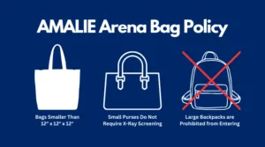 AMALIE Arena Bag Policy