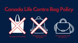 Canada Life Centre Bag Policy