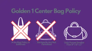 Golden 1 Center Bag Policy