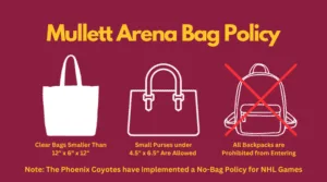 Mullett Arena Bag Policy