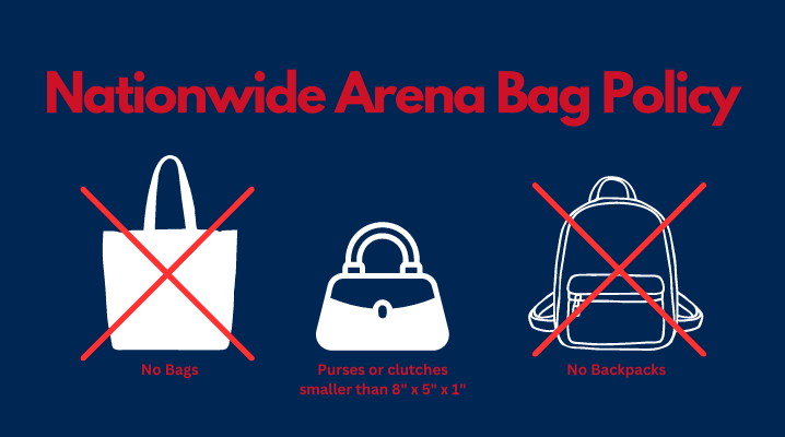 Nationwide Arena Bag Policy