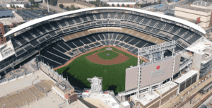 target field seating capacity