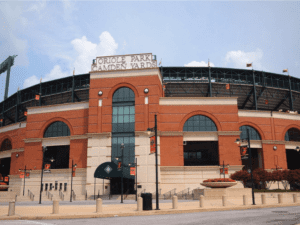 camden yards capacity