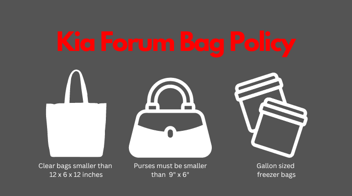 kia forum bag policy