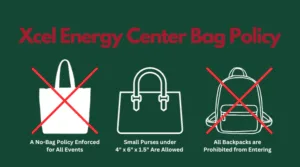 xcel energy center bag policy