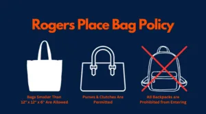 rogers place bag policy
