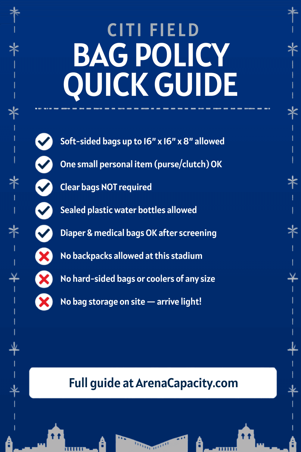 Citi Field bag policy โ what you can bring