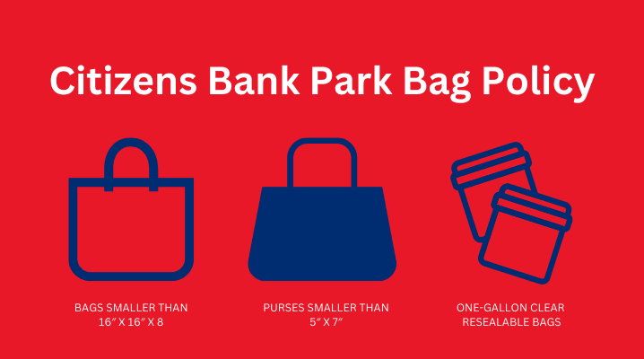 citizens bank park bag policy