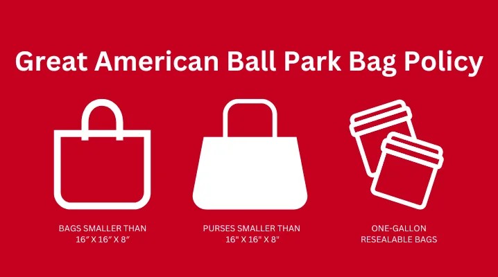 great american ball park bag policy