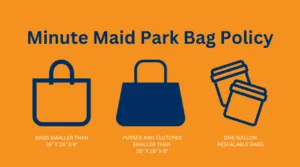 minute maid park bag policy