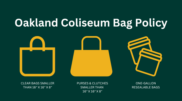 oakland coliseum bag policy