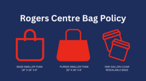 rogers centre bag policy