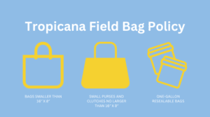 tropicana field bag policy
