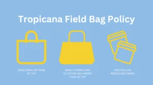 tropicana field bag policy