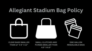 Allegiant Stadium Bag Policy