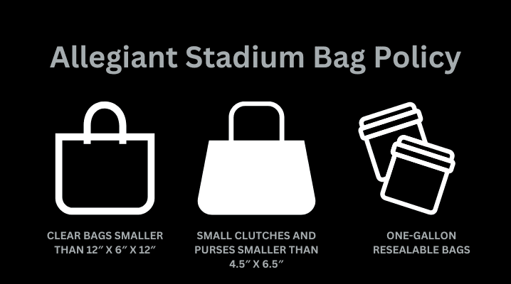 Allegiant Stadium Bag Policy