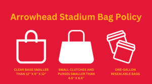 Arrowhead Stadium Bag Policy