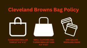 Cleveland Browns Bag Policy