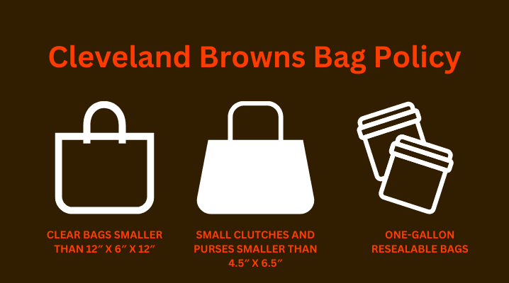 Cleveland Browns Bag Policy