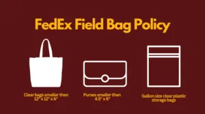 FedEx Field Bag Policy
