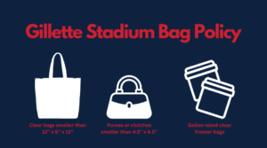 Gillette Stadium Bag Policy