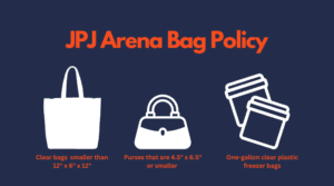 JPJ Arena Bag Policy