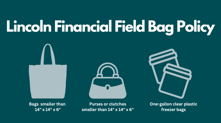 Lincoln Financial Field Bag Policy