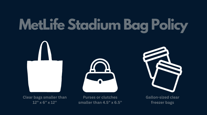 MetLife Stadium Bag Policy