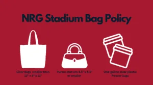 NRG Stadium Bag Policy