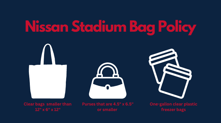Nissan Stadium Bag Policy