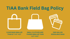 TIAA Bank Field Bag Policy