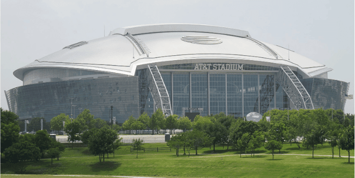 at&t stadium capacity