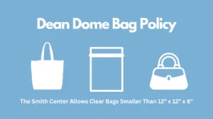dean dome bag policy
