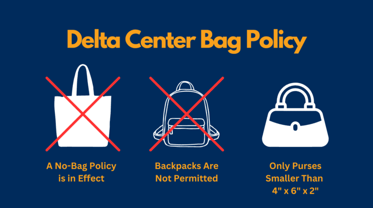 Delta Center Bag Policy