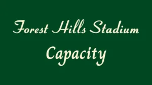 forest hills stadium capacity