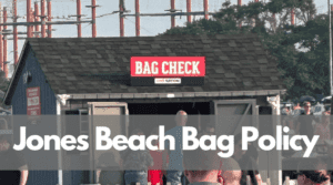 jones beach bag policy