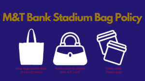 M&T Bank Stadium Bag Policy