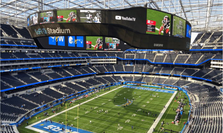sofi stadium capacity