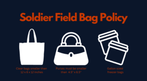 soldier field bag policy